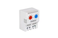 1NO+1NC Double Red-Blue PTM Series Thermostat